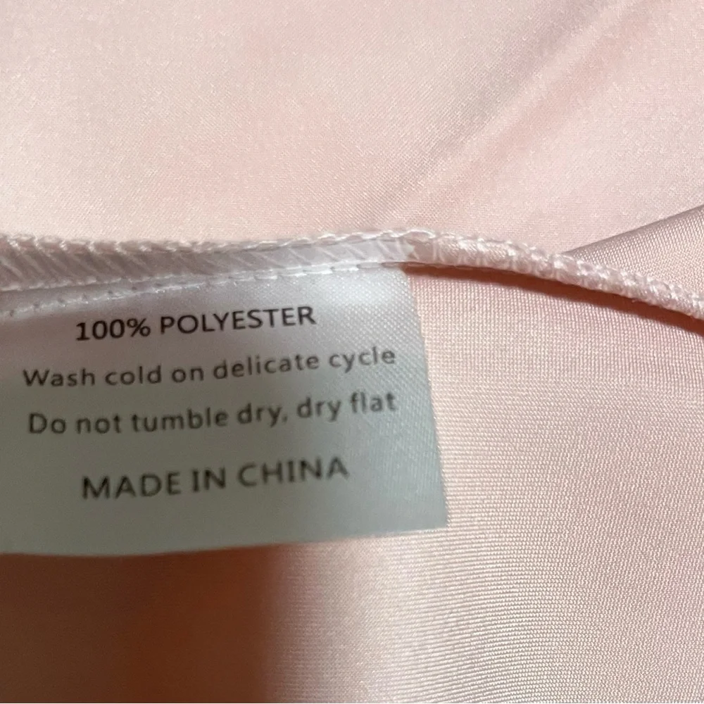 Aleeza Paris Dusty Pink Motif Satin Slip Skirt - Picture 12 of 15